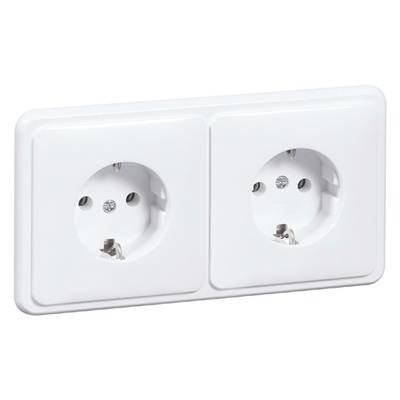 PEHA by Honeywell 1fach Komplett Steckdose Weiß 490221 1 St.