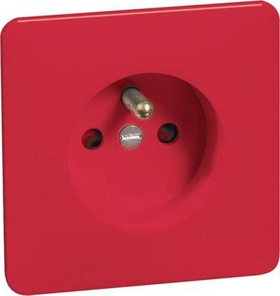PEHA by Honeywell Komplett Steckdose Rot 481041 1 St.