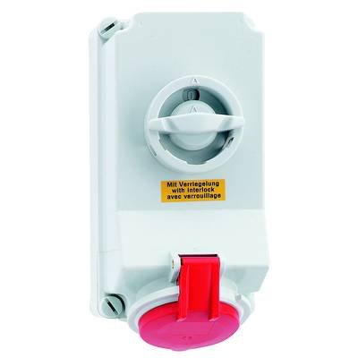 Bals Elektrotechnik 16043 16043 CEE Wandsteckdose 32.0 A 5polig 400 V 1 St.