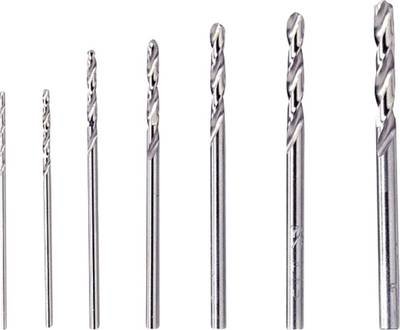 Dremel 2615062832 HSS Metall-Spiralbohrer 7teilig 0.8 mm, 1.2 mm, 1.6 mm, 2 mm, 2.4 mm, 2.8 mm, 3.2 mm Zylinderschaft 1