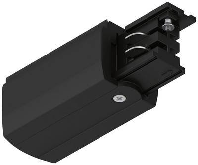 Paulmann 91362 ProRail3 End Feed Hochvolt-Schienensystem-Komponente Endeinspeiser ProRail3 Schwarz