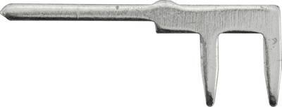 Vogt Verbindungstechnik 1080h.61 Kontaktstift Kontaktoberfläche versilbert 100 St. (L x B) 11.2 mm x 0.6 mm