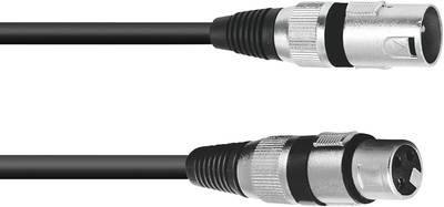OMNITRONIC XLR Kabel 3pol 30m sw