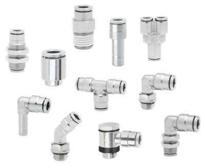 IMI NORGREN Winkelverbinder 10A510418 Rohr-Ø: 4 mm Gewinde-Maß: G 1/8 1 St.