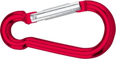 dörner + helmer 4815724 Karabinerhaken Aluminium rot eloxiert 60 mm 20 St.