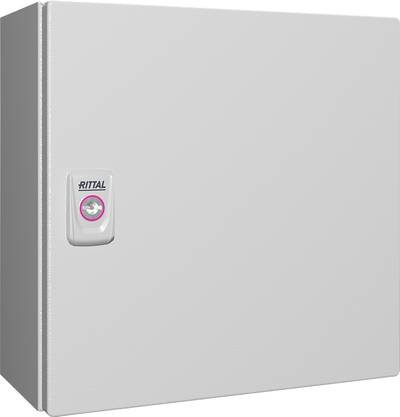 Rittal KX 1575.000 Installations-Gehäuse, Wand-Gehäuse 300 x 300 x 155 Stahlblech Lichtgrau (RAL 7035) 1 St.