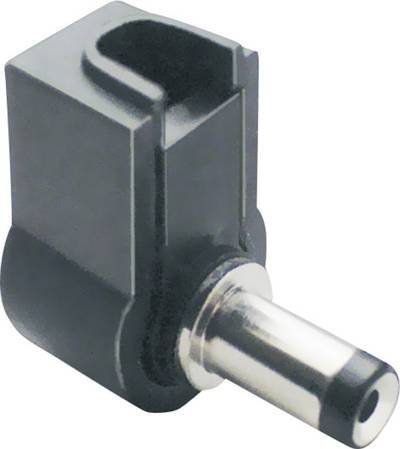 TRU COMPONENTS Niedervolt-Steckverbinder Stecker, gewinkelt 3 mm 1.1 mm 1 St.