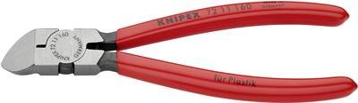Knipex Kunststoff-Seitenschneider 160mm, 45° abgewinkelt, Knipex 72 11 160 Werkstatt Kunststoffseitenschneider ohne Face