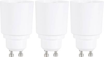 Lampenfassung-Adapter GU10 auf E27 97029c81g 3er Set Renkforce 97029c81g 230 V 75 W