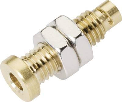 Schnepp EBU 3000 Laborbuchse Buchse, Einbau vertikal Stift-Ø: 3 mm Silber 1 St.