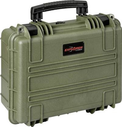 Explorer Cases Outdoor Koffer 3818HL.G E green empty (B x H x T) 38 x 27 x 18 cm Olivgrün 3818HL.G E