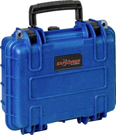 Explorer Cases Outdoor Koffer 2712HL.N blue navy with pick & pluck foam (B x H x T) 28 x 20 x 12 cm Navy-Blau 2712HL.N