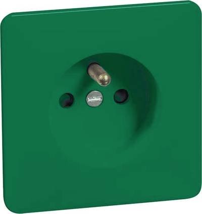PEHA by Honeywell Komplett Steckdose Grün 483041 1 St.