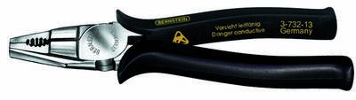 Bernstein Tools for Electronics 3-732-13 ESD Kombizange 165 mm