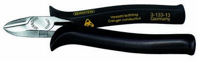Bernstein Tools for Electronics Bernstein Werkzeugfabrik 3-133-13 ESD Seitenschneider mit Facette 145 mm