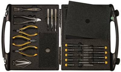 Bernstein Tools for Electronics 2285 Werkzeugset ESD, Profi im Koffer 18teilig