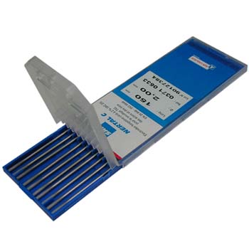 Electrodo tungsteno 2% cerio ecológico - Rationalstock.es