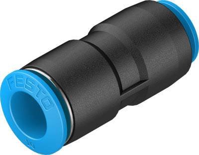 FESTO Gerade-Verbinder 130693 QS-10-8-50 Rohr-Ø: 10 mm 1 St.