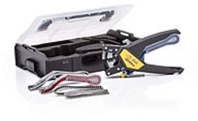 Jokari QUADRO Plus 62000 Crimpzangen-Set 0.5 bis 2.5 mm² Inkl. Kunststoffkoffer, Inkl. Aderendhülsensortiment