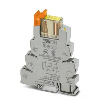 Phoenix Contact PLC-RSC- 24DC/2X21/FG Relaisbaustein Nennspannung: 24 V/DC Schaltstrom (max.): 6 A 2 Wechsler 1 St.