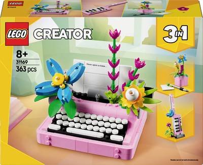 31169 LEGO® CREATOR Schreibmaschine mit Blumen