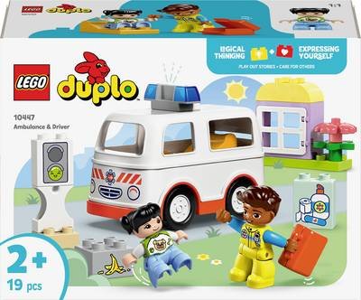 10447 LEGO® DUPLO® Rettungswagen mit Fahrer