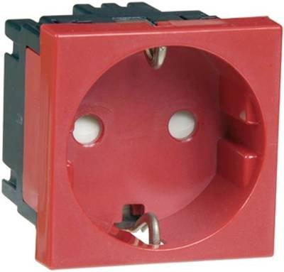 PEHA by Honeywell 1fach Einsatz Steckdose Rot 517911 1 St.