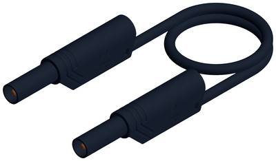 Hirschmann Test & Measurement MLS SIL WS 50/1 Sicherheits-Messleitung Lamellenstecker 4 mm Lamellenstecker 4 mm 0.50 m S