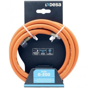 Tubo flexible con cobertura de goma para soldadores
