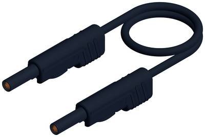 Hirschmann Test & Measurement MLB 200/1 V sw Messleitung Lamellenstecker 4 mm Lamellenstecker 4 mm 2.00 m Schwarz 1 St.