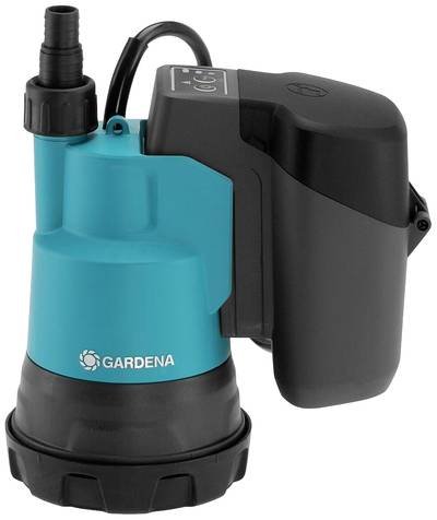 GARDENA 14600-66 2000/2 18V P4 Klarwasser-Tauchpumpe 2000 l/h