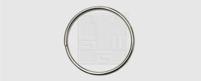 SWG Schlüsselring 68455230 VN16mm Silber 50 St.
