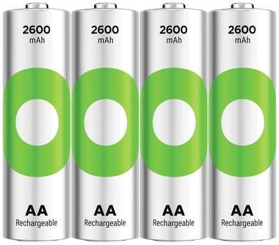 GP ReCyko Mignon (AA)-Akku NiMH 2600 mAh 1.2 V 4 St.