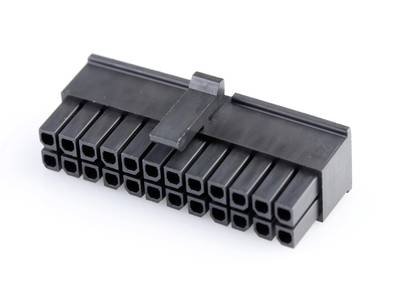 Molex Buchsengehäuse-Kabel Polzahl Gesamt 24 Rastermaß: 3 mm 430252400 1 St. Bag