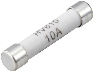 VOLTCRAFT VC 100er Fuse Multimetersicherung (Ø x L) 6.35 mm x 31.8 mm 10 A 600 V/AC, 600 V/DC Flink -F- Inhalt 1 St.