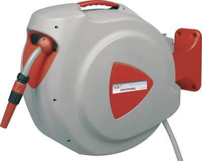 Holzmann Maschinen WSR30M 12.7 mm 30 m 1/2 Zoll 1 St. Rot, Grau Gartenschlauchaufroller