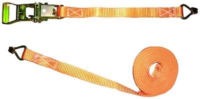 Target Ladungssicherung 90618 Zweiteiliger Spanngurt (L x B) 6 m x 25 mm Ratsche EN 12195