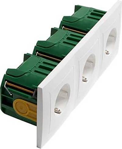 PEHA by Honeywell 1fach Komplett Steckdose Weiß 75221 1 St.
