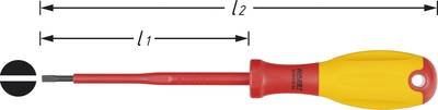 Hazet VDE Schlitz-Schraubendreher Klingenbreite: 3.5 mm Klingenlänge: 100 mm