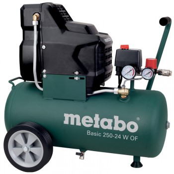 Compresor metabo sin aceite mod. basic 250-24 w of
