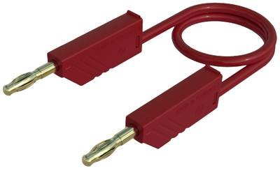 Hirschmann Test & Measurement MLN 150/2,5 RT Messleitung Lamellenstecker 4 mm Lamellenstecker 4 mm 1.50 m Rot 1 St.