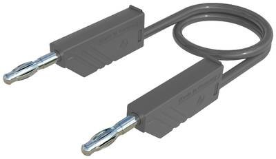 SKS Hirschmann MLN 150/2,5 GR Messleitung Lamellenstecker 4 mm Lamellenstecker 4 mm 1.50 m Grau 1 St.