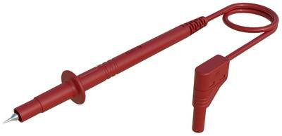 Hirschmann Test & Measurement PL 2600 S W rt Sicherheits-Messleitung Lamellenstecker 4 mm Prüfspitze 1.00 m Rot 1 St.