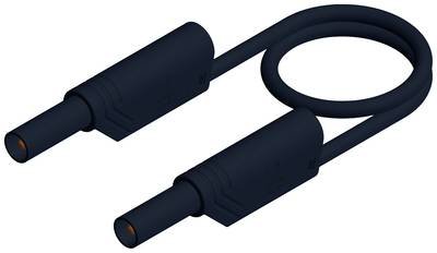 Hirschmann Test & Measurement MLS WS 100/1 sw Sicherheits-Messleitung Lamellenstecker 4 mm Lamellenstecker 4 mm 1.00 m S