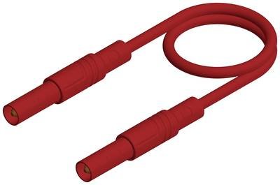 Hirschmann Test & Measurement MLS GG 200/2,5 rt Sicherheits-Messleitung Lamellenstecker 4 mm Lamellenstecker 4 mm 2.00 m