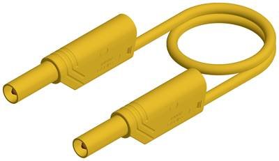 Hirschmann Test & Measurement MLS WS 25/1 ge Sicherheits-Messleitung Lamellenstecker 4 mm Lamellenstecker 4 mm 25.00 cm