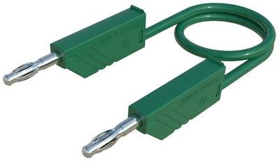 Hirschmann Test & Measurement MLN 200/2,5 GN Messleitung Lamellenstecker 4 mm Lamellenstecker 4 mm 2.00 m Grün 1 St.