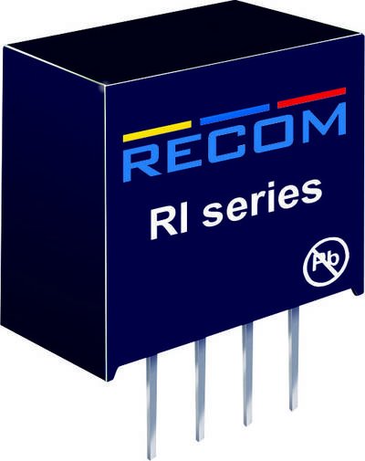 RECOM RI-0505S/P DC/DC-Wandler, Print 5 V/DC 5 V/DC 400 mA 2 W Anzahl Ausgänge: 1 x Inhalt 1 St.