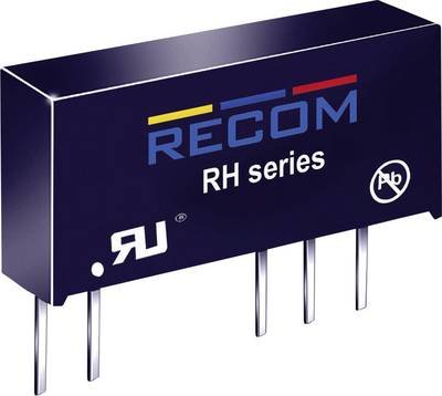 RECOM RH-0515D DC/DC-Wandler, Print 5 V/DC 15 V/DC, -15 V/DC 33 mA 1 W Anzahl Ausgänge: 2 x Inhalt 1 St.
