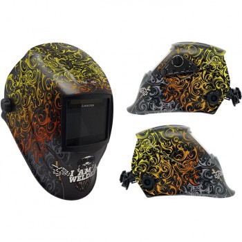 Pantalla de soldadura electrónica regulable mod. hellmet welder 06773 - Rationalstock.es